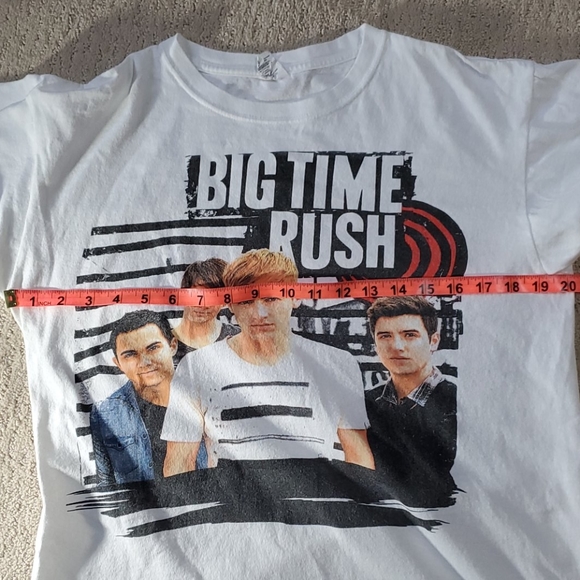 big time rush tour shirt 2012